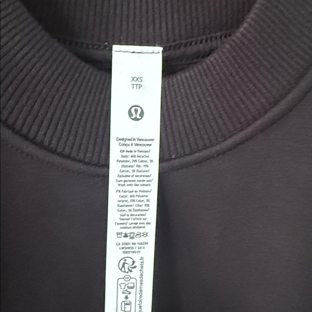 lululemon athletica oversized Black Sweatshirt - Picture 5 of 10